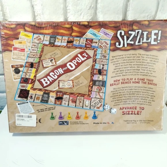 NEW Baconopoly Board Game - Picture 2 of 7